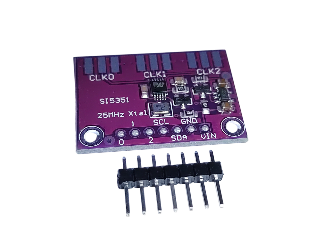 Generator de semnal de ceas Si5351A I²C, 8 kHz–160 MHz