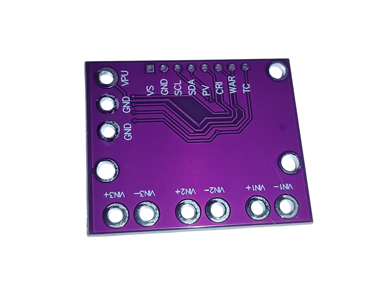 Modul senzor INA3221 pentru trei canale de curent și tensiune, I²C image 3
