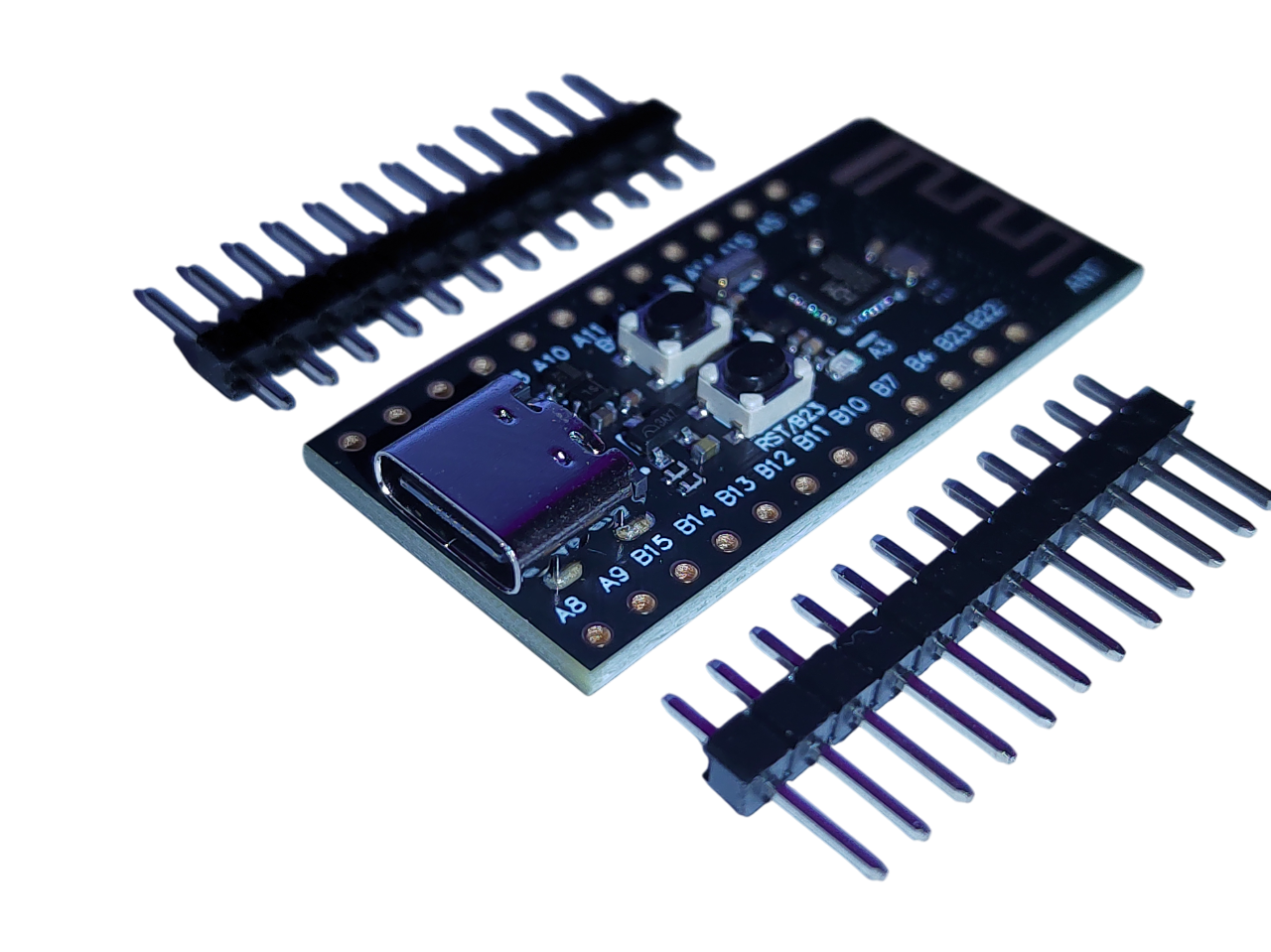 Placă de dezvoltare CH582F RISC-V, Bluetooth BLE 5.0 image 3