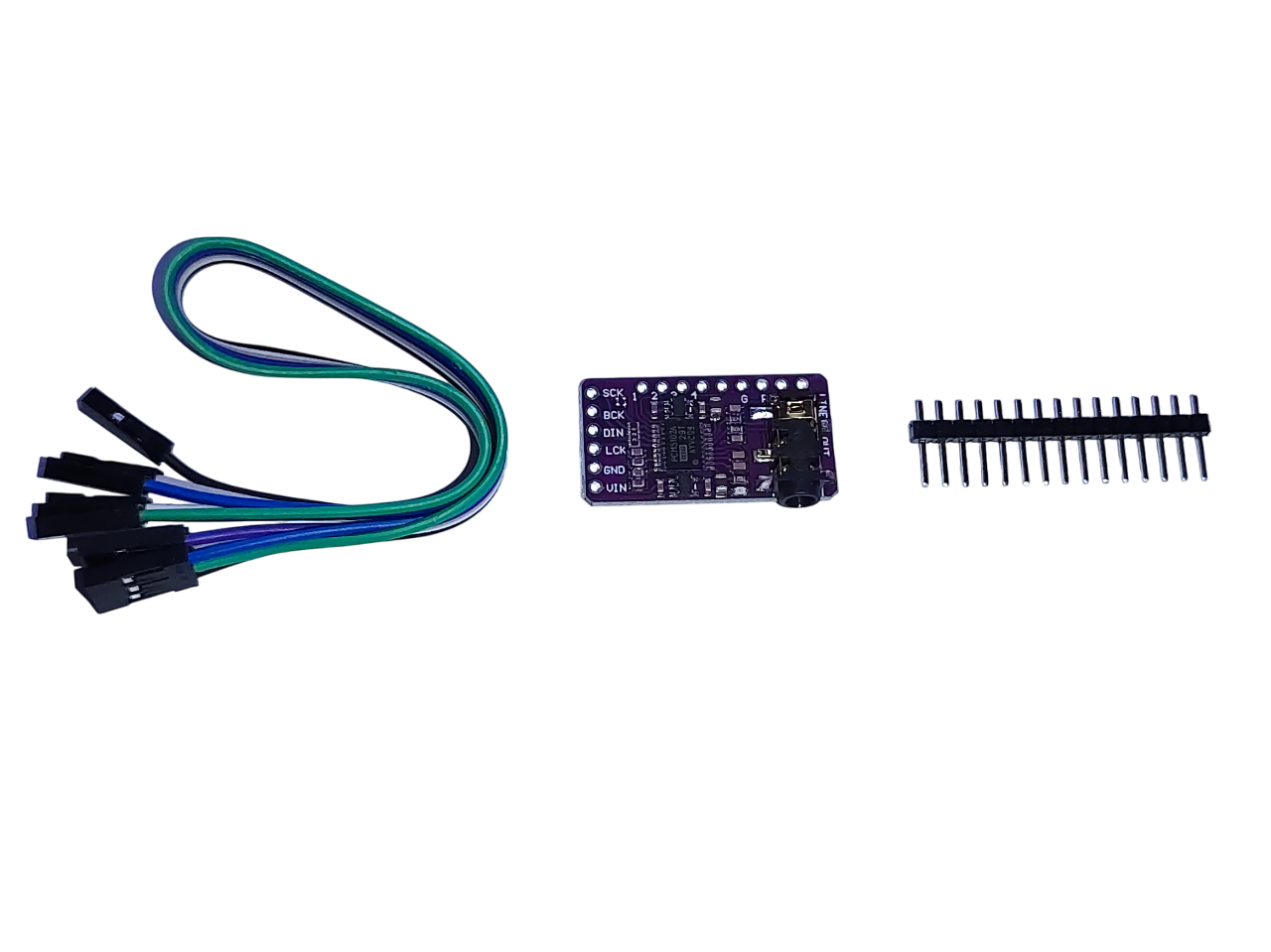 Modul DAC audio stereo PCM5102A I²S, ieșire jack 3,5 mm image 6
