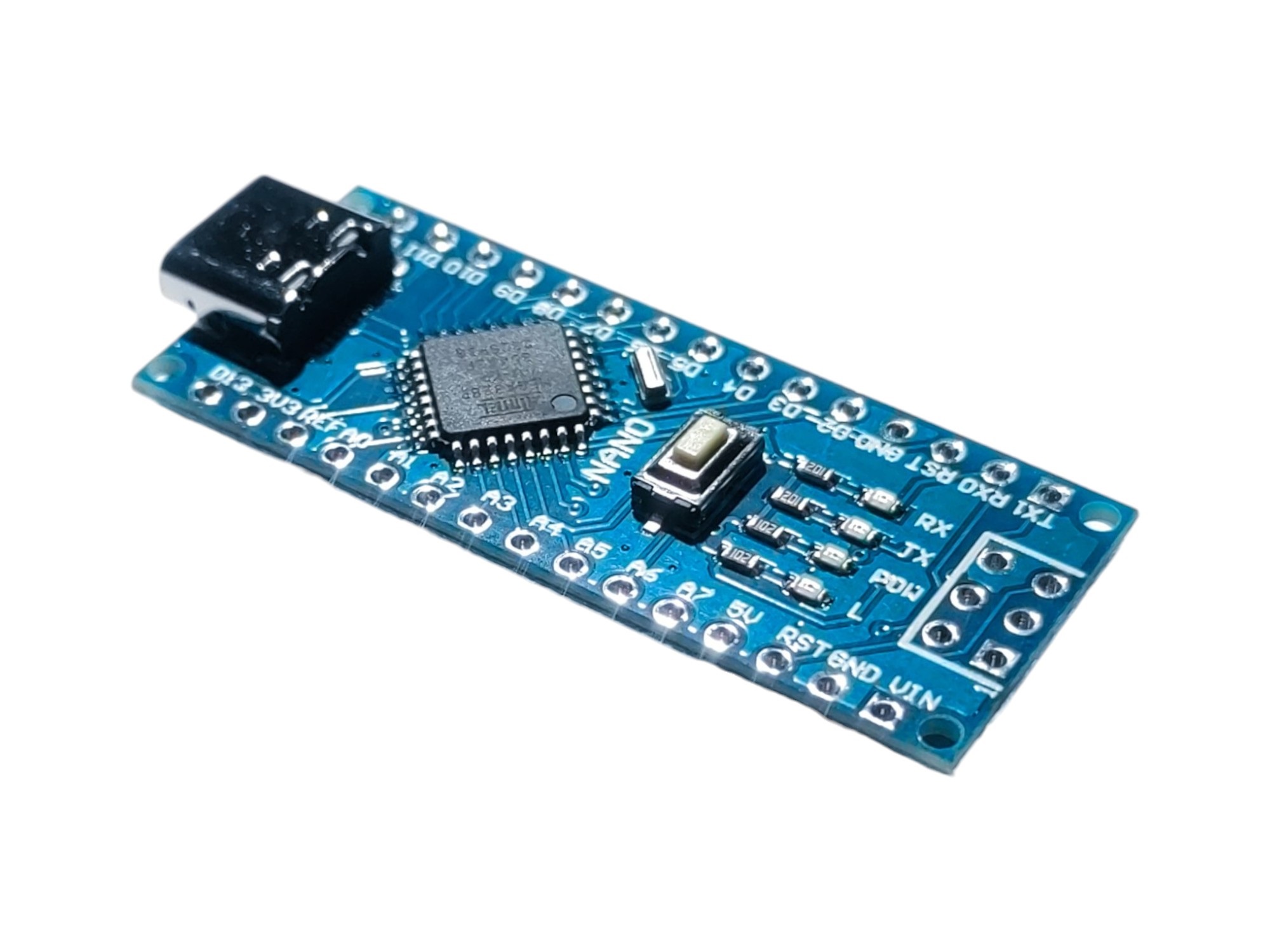 Placă Arduino Nano 3.0 ATmega328P, CH340, USB-C image 4