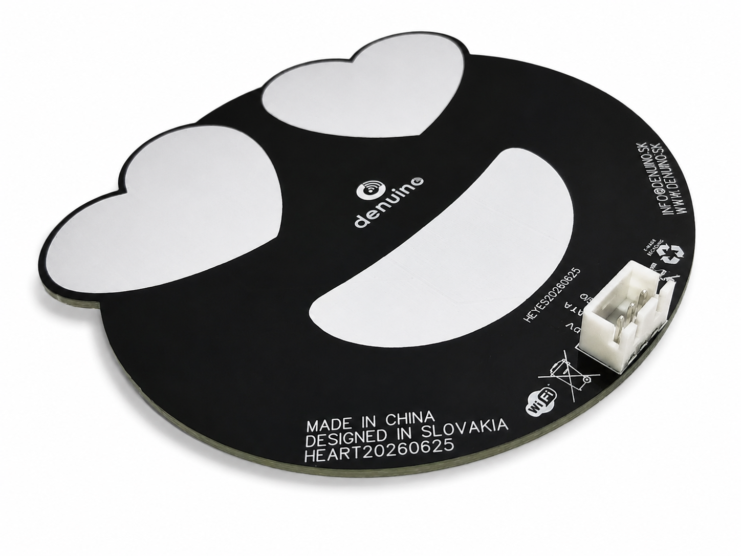 Modul LED RGB WS2812B cu emoticon și ochi-inimă, 50 LED-uri image 4