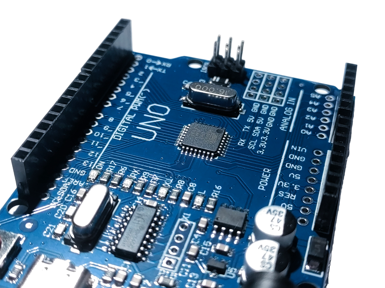 Placă Arduino UNO R3 ATmega328P cu USB-C și cablu image 8