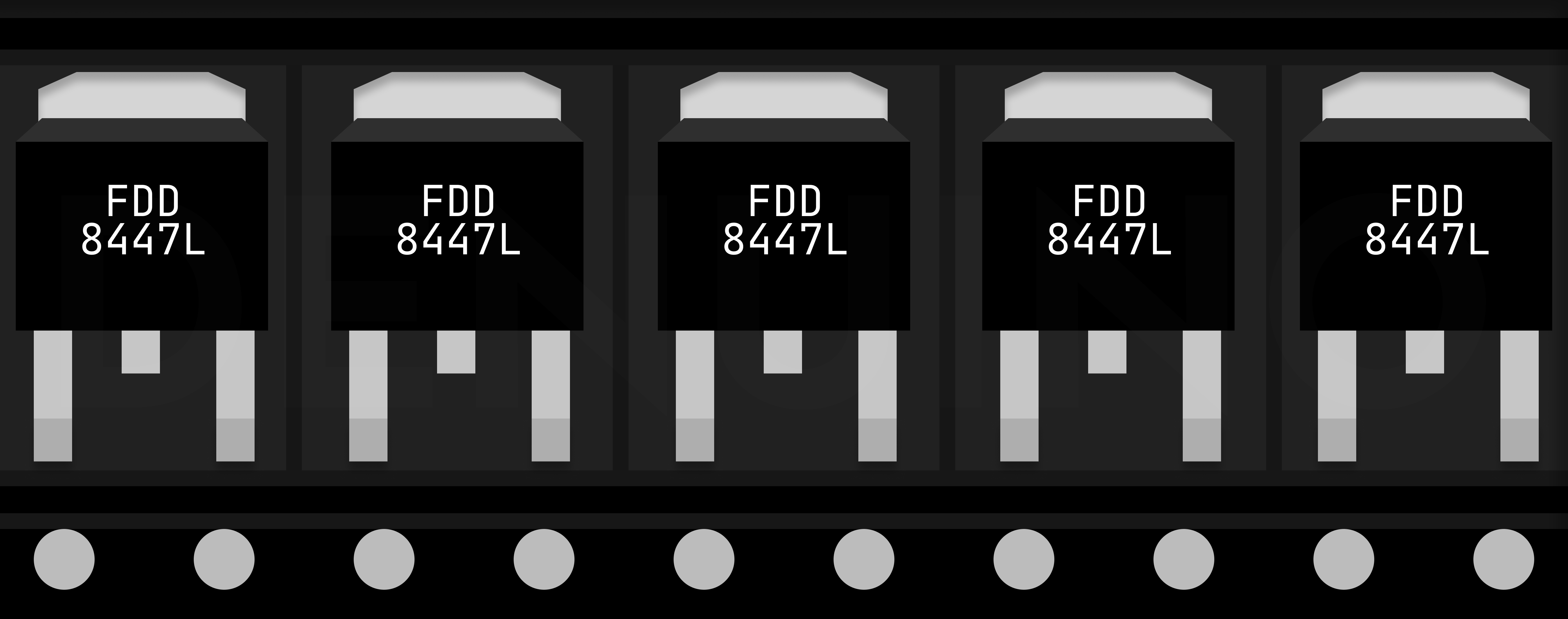 Tranzistor MOSFET FDD8447L TO-252, 40 V / 50 A image 5