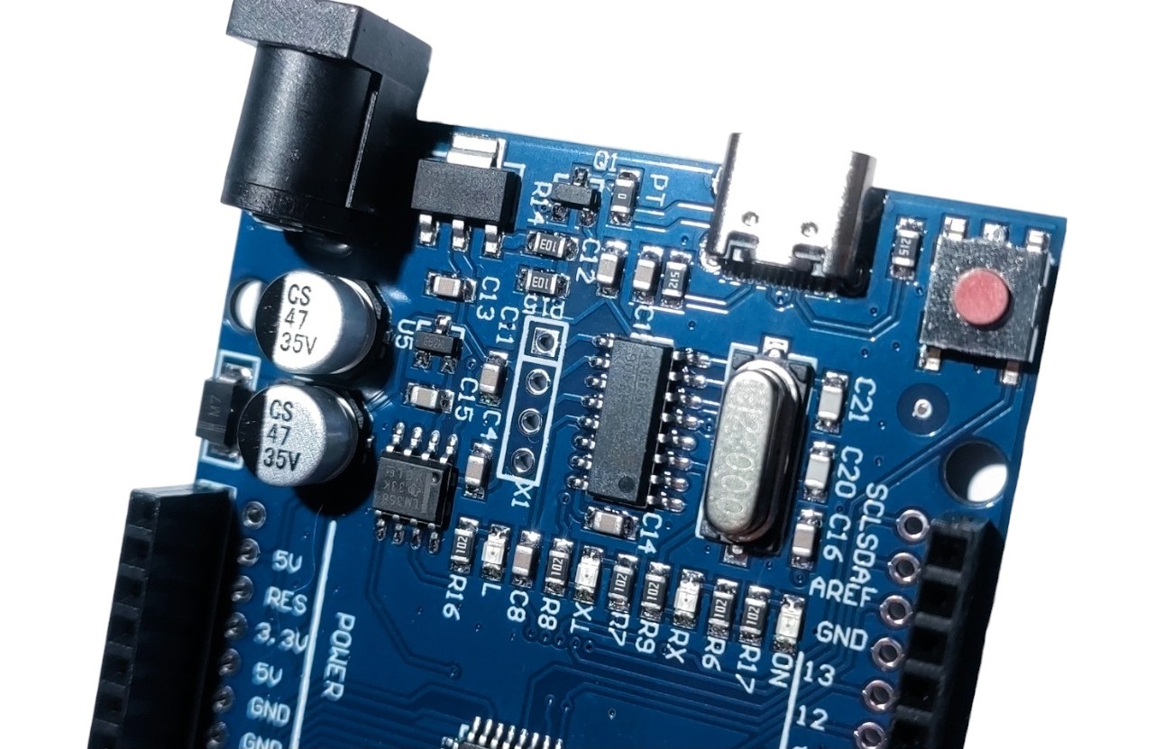 Placă Arduino UNO R3 ATmega328P cu USB-C și cablu image 5