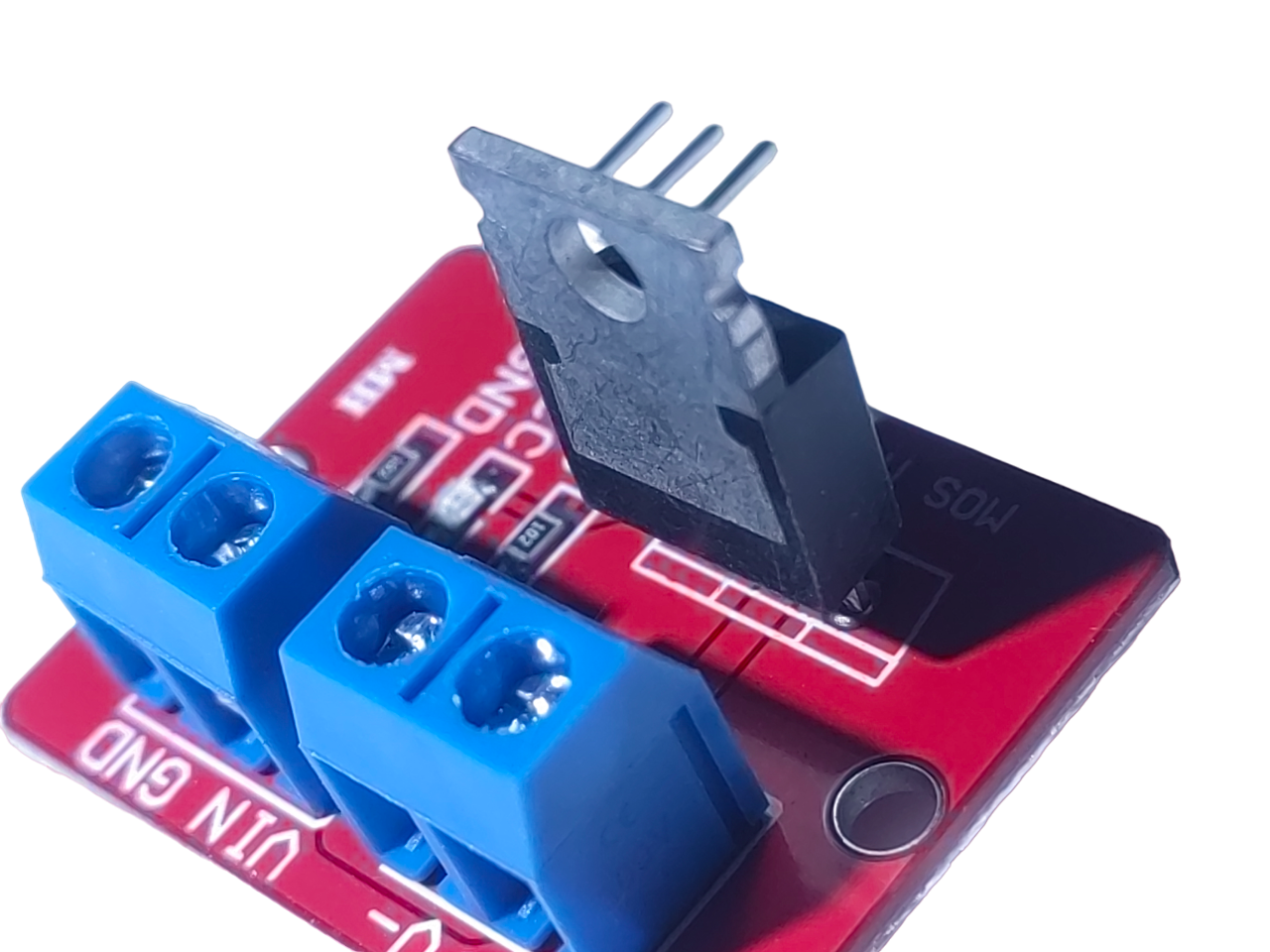 Modul de comutație MOSFET IRF520, 0–24 V DC image 4