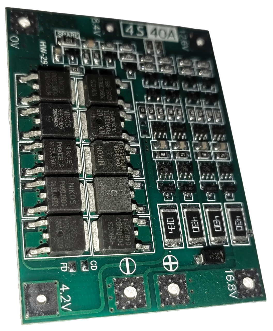 Placă BMS pentru pachete de baterii 2S–5S image 9