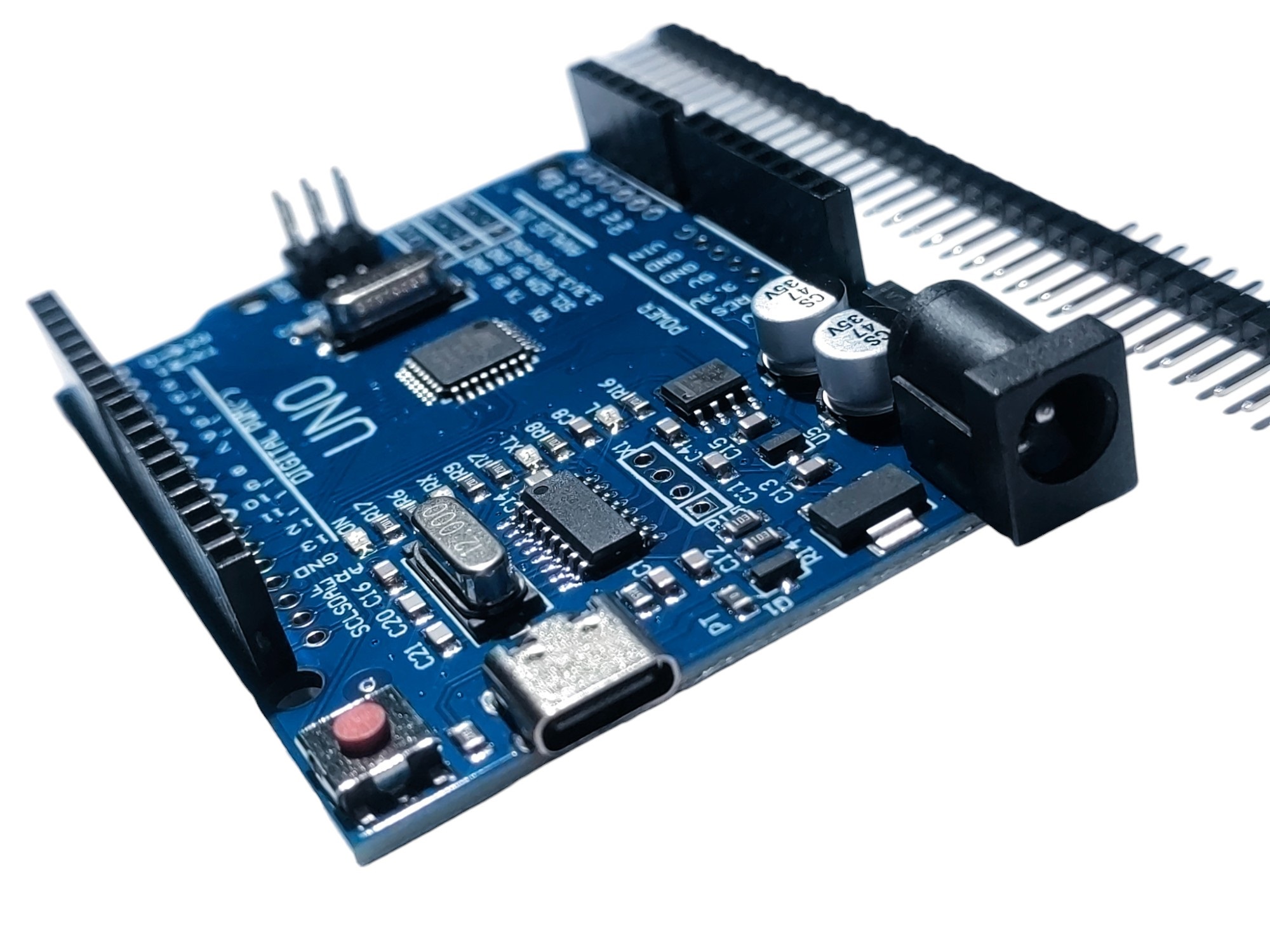 Placă Arduino UNO R3 ATmega328P cu USB-C și cablu