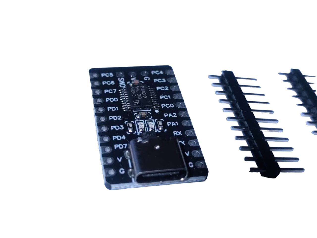 Placă de dezvoltare CH32V003F4P6 RISC-V pentru Arduino image 5