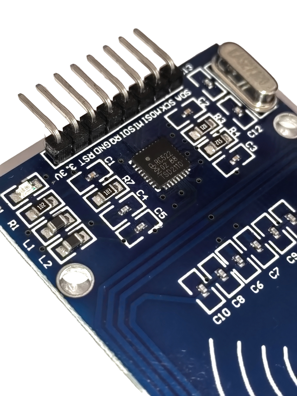 Modul cititor RFID RC522 de 13,56 MHz pentru Arduino image 3