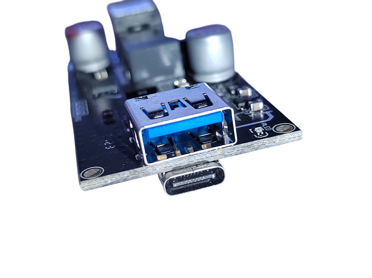 Modul încărcare rapidă USB-A + USB-C PD140W / QC5 / PPS, DC 6–30 V image 5