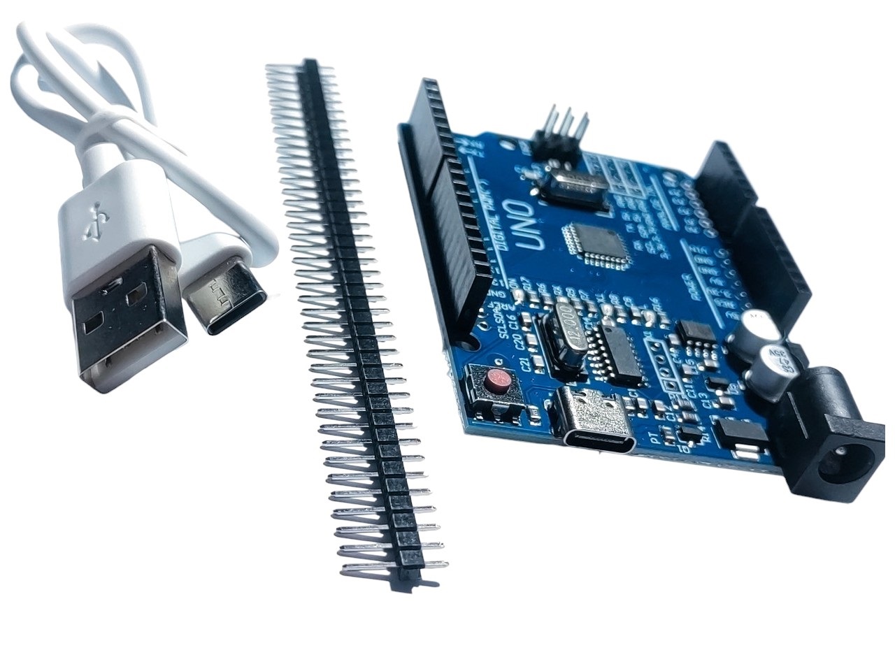 Placă Arduino UNO R3 ATmega328P cu USB-C și cablu image 9