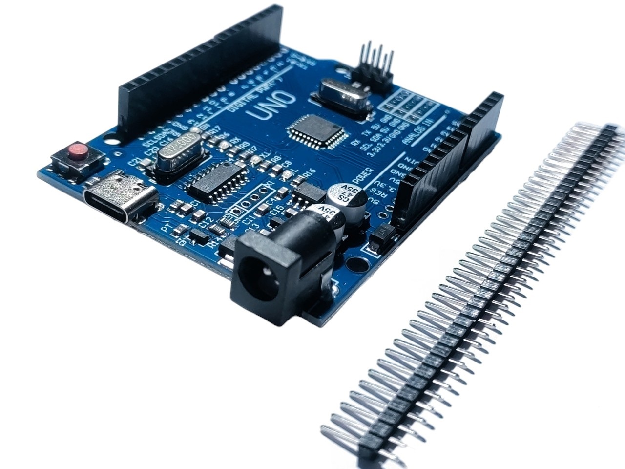 Placă Arduino UNO R3 ATmega328P cu USB-C și cablu image 7